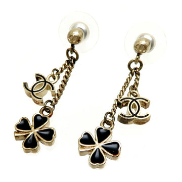 CHANEL Cocomark Clover Ladies Earrings GP