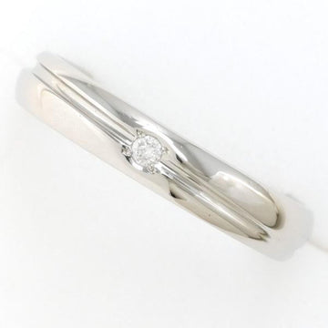 SEIKO Jewelry PT1000 Ring No. 10 Diamond Total Weight Approx. 4.2g