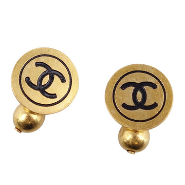 Chanel cuff button 95A here mark ladies gold