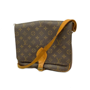 LOUIS VUITTON Shoulder Bag Monogram Cartesiere M51252 Brown Ladies