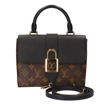 Louis Vuitton Rocky BB Monogram Handbag Canvas Noir Ladies