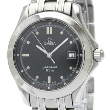 OMEGAPolished  Seamaster 120M Stainless Steel Quartz Mens Watch 2511.50 BF567467