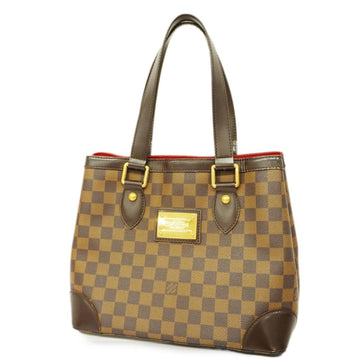 LOUIS VUITTON Tote Bag Damier Hampstead PM N51205 Ebene Ladies