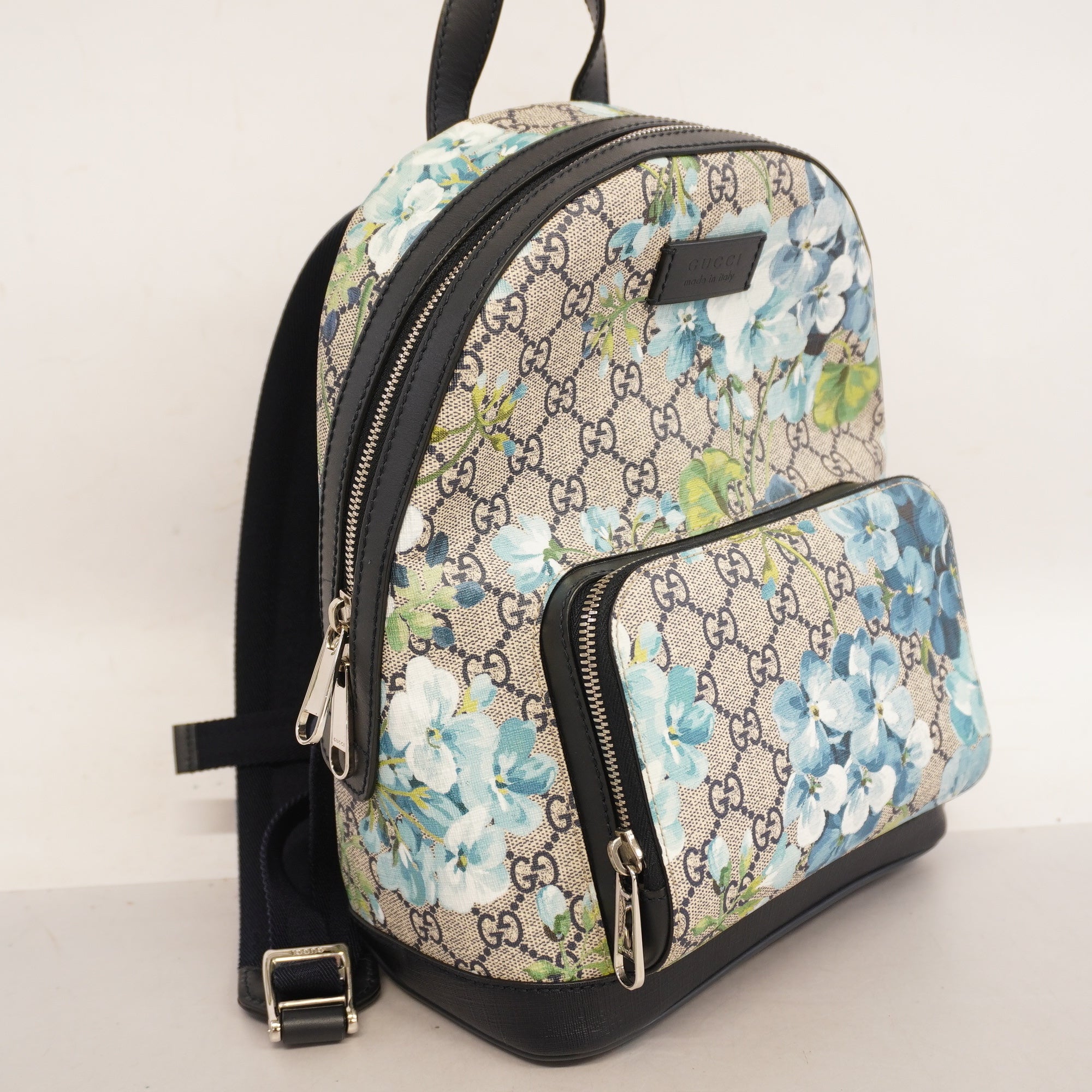 Gucci blue hotsell blooms backpack