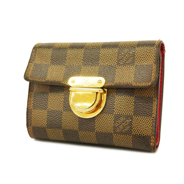 LOUIS VUITTONAuth  Damier Portefeuille Koala N60005 Women's Wallet [tri-fold]