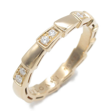 BVLGARI Serpenti Viper Ring Ring Clear K18PG[Rose Gold] Clear