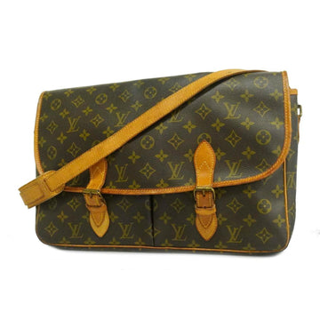 LOUIS VUITTON Shoulder Bag Monogram Gibessiere GM M42249 Brown Men's Women's