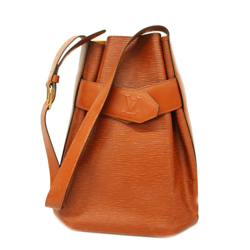 LOUIS VUITTONAuth  Epi Sac Depaule GM M80193 Women's Shoulder Bag Kenyan Brown