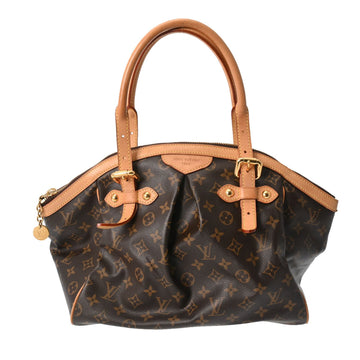 LOUIS VUITTON Monogram Tivoli GM Brown M40144 Women's Canvas Handbag