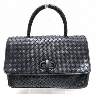 BOTTEGA VENETA Intrecciato Navy 10100101030BM Bag Handbag Ladies