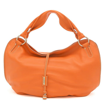 CELINE Bitter Sweet Tote Bag Leather Orange 159863