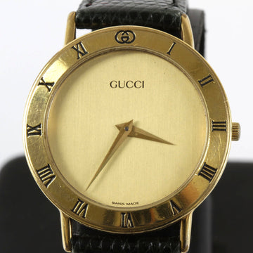 GUCCI 3000.2.M Watch Quartz Men's