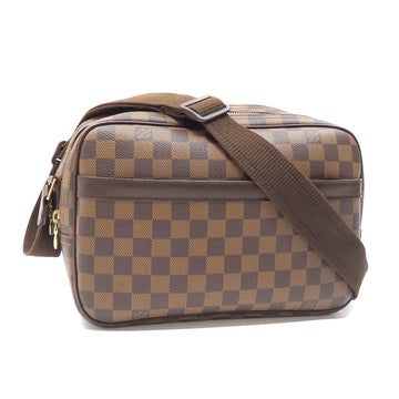 Louis Vuitton Shoulder Bag Damier Reporter PM N45253 Ebene Women's Men's