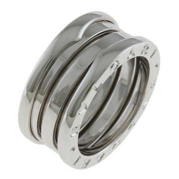 BVLGARI B-zero.1 B zero one 3 band #49 ring No. 8.5 18K K18 white gold ladies