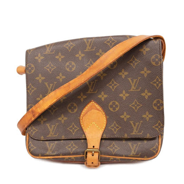 LOUIS VUITTON Shoulder Bag Monogram Cartesier 26 M51252 Brown Ladies