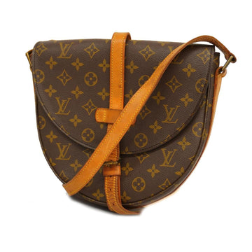 LOUIS VUITTON Shoulder Bag Monogram Chantilly GM M40647 Brown Women's