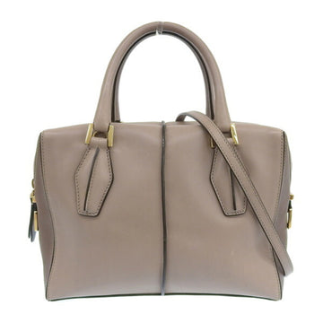 TOD'S leather handbag brown