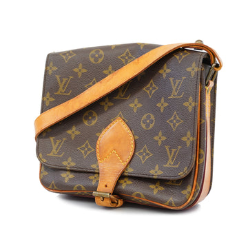 LOUIS VUITTONAuth  Monogram Cartesier M51253 Women's Shoulder Bag