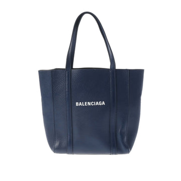 BALENCIAGA Everyday XXS Navy 551815 Women's Leather Tote Bag