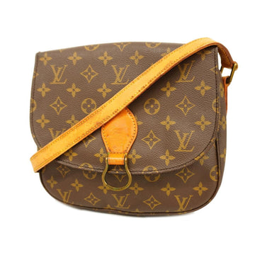 LOUIS VUITTON Shoulder Bag Monogram Saint Cloud M51242 Brown Ladies