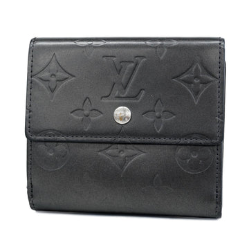 LOUIS VUITTONAuth  Monogram Mat Porto Monevier Cult Credit M65112 Wallet