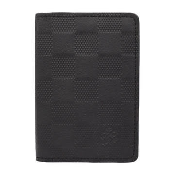 LOUIS VUITTON Organizer de Poche Card Case N63197 Damier Infini Onyx Pass Business Holder