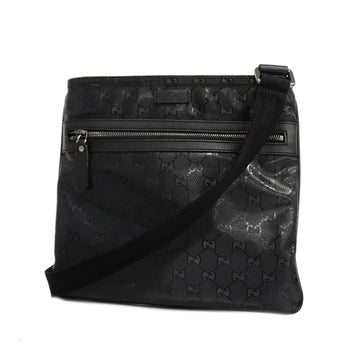 GUCCIAuth  GG Imprime Shoulder Bag 295257 Women's Shoulder Bag Black