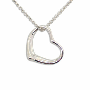 TIFFANY 925 open heart pendant necklace