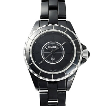 CHANEL J12 Intense Black H4196 Dial Watch Ladies