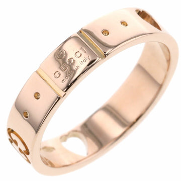 Gucci Ring Icon Amor Heart K18 Pink Gold No. 9.5 Ladies GUCCI