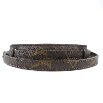 LOUIS VUITTON Monogram Shoulder Strap Canvas Brown Unisex