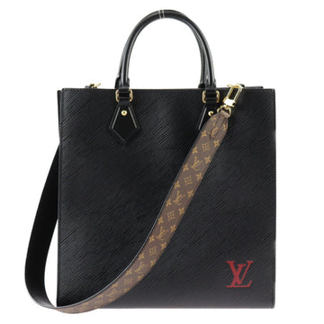 LOUIS VUITTON Sac Pla PM Tote Bag M58658 Epi Leather Black Gold Hardware 2WAY Shoulder Vuitton