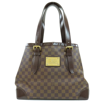 LOUIS VUITTON N51204 Hampstead MM Damier Ebene Tote Bag Canvas Women's