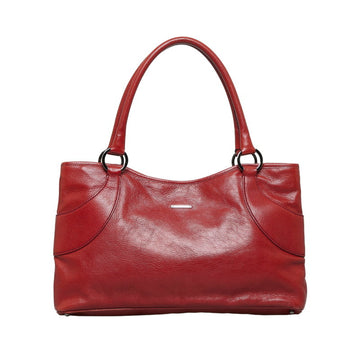 GUCCI Handbag Tote Bag 113015 Red Leather Ladies