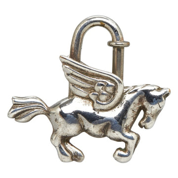 HERMES Pegasus Cadena Silver Metal Ladies