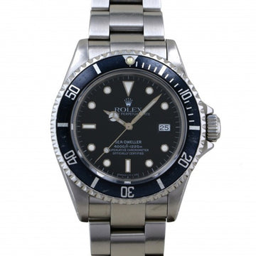 ROLEX sea dweller 16600 black dial watch men
