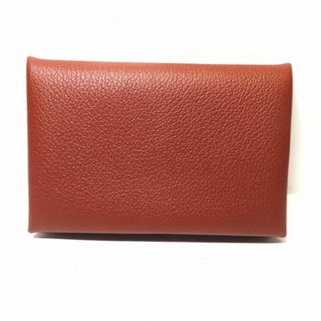 HERMES Calvi Brand Accessory Card Case Unisex Product