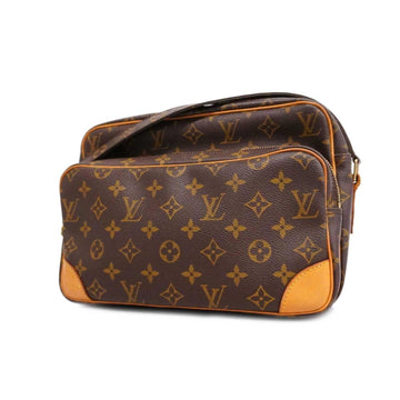 LOUIS VUITTON Shoulder Bag Monogram Nile M45244 Brown Ladies