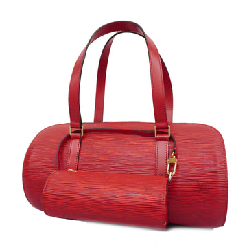 LOUIS VUITTONAuth  Epi Sufro M52227 Women's Handbag Castilian Red