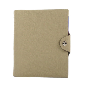 HERMES Agenda Beige Notebook with Refill Taurillon Ladies