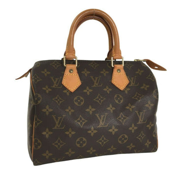 LOUIS VUITTON Boston Bag Speedy 25 Hand M41528 Monogram Canvas Brown Women's