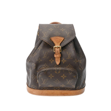 LOUIS VUITTON Monogram Montsouris Brown M51137 Women's Canvas Backpack/Daypack