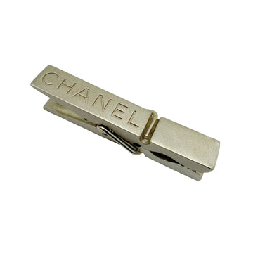 CHANEL Money Clip Clothespins 98A Silver Women's Men's