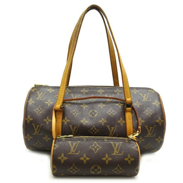 LOUIS VUITTON Papillon 30 Ladies Handbag M51385 Monogram Ebene [Brown]