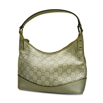 GUCCIAuth ssima Handbag 240020 Women's Leather Handbag Silver