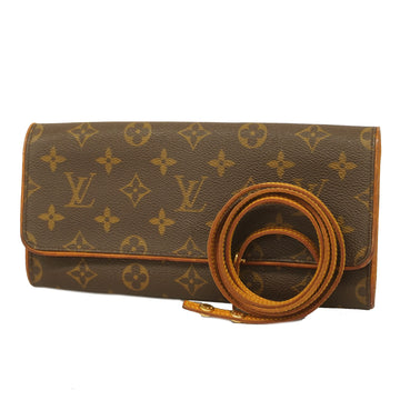 LOUIS VUITTONAuth  Monogram Pochette Twin GM M51852 Women's Shoulder Bag