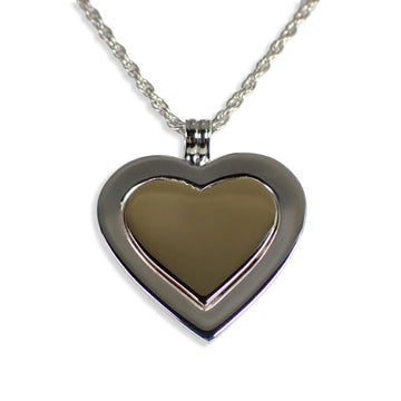 TIFFANY 925 750 heart pendant necklace