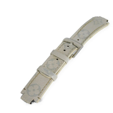 LOUIS VUITTON Strap Tambour Bronne M Monogram White Antarctica R17217 Men Women