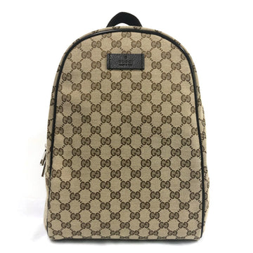 GUCCI rucksack GG pattern canvas beige unisex 449906