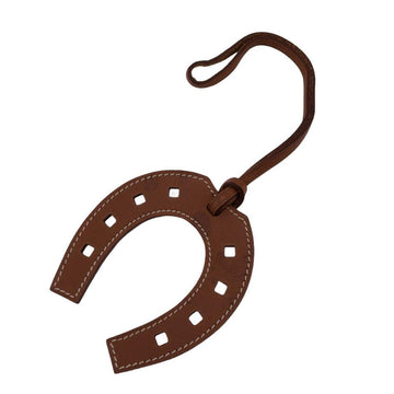 HERMES Paddock Horseshoe Strap Brown Unisex